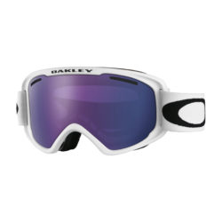 Men's Oakley Goggles - Oakley O2 XM Goggles. Matte White 2017 - Violet Iridium